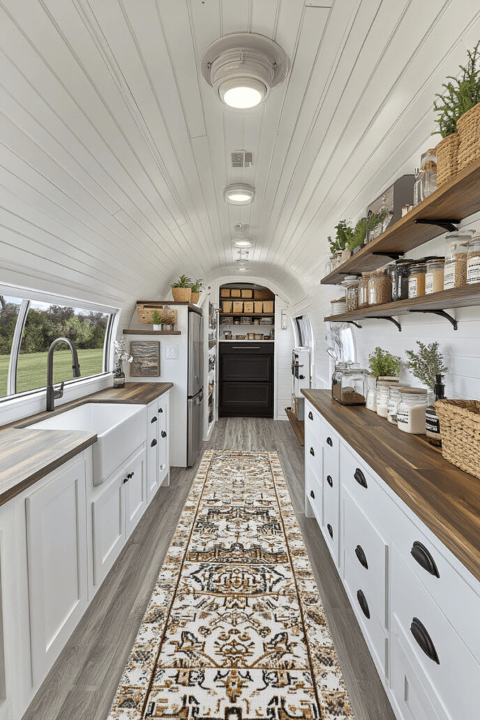 37 Modern & Minimal Ideas For Decorating Your RV Interior