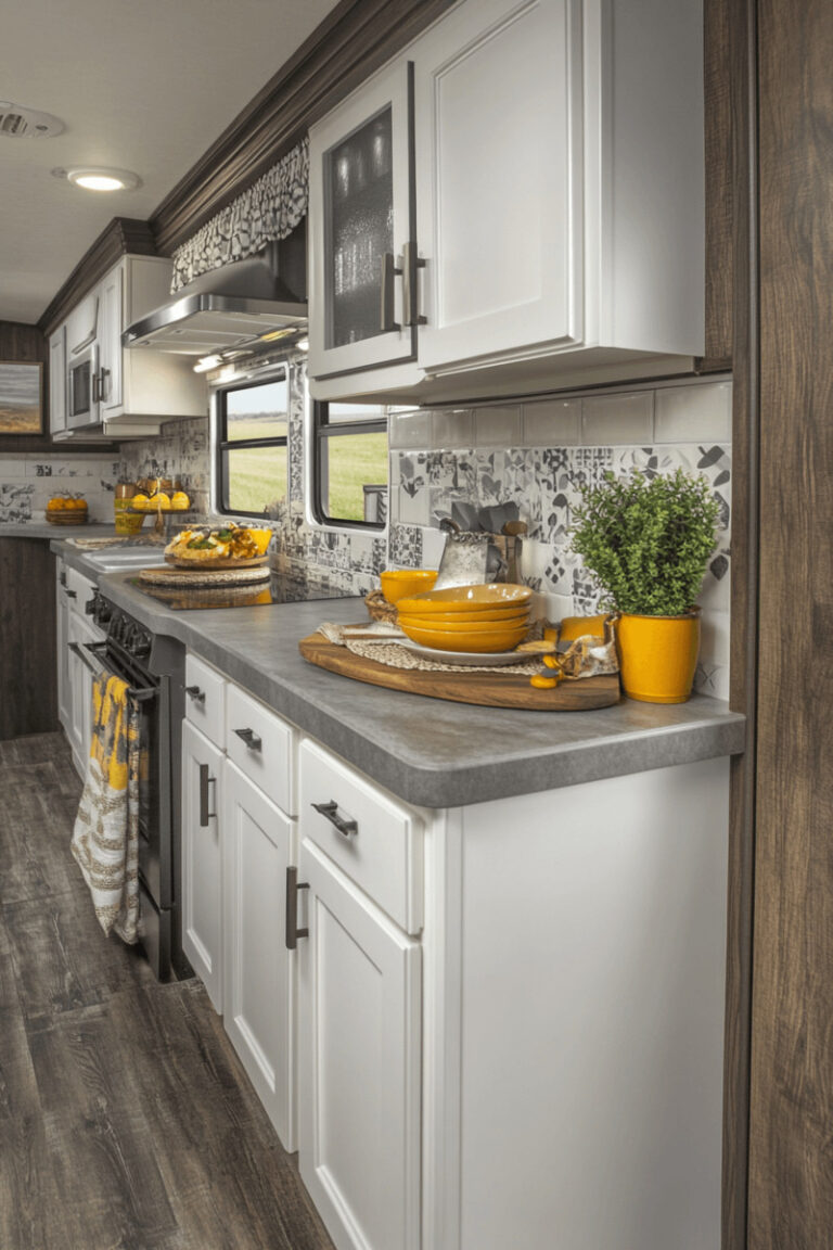 37 Modern & Minimal Ideas For Decorating Your RV Interior