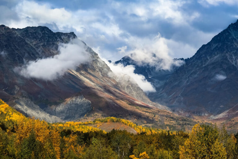 A beautiful place to camp in Alaska