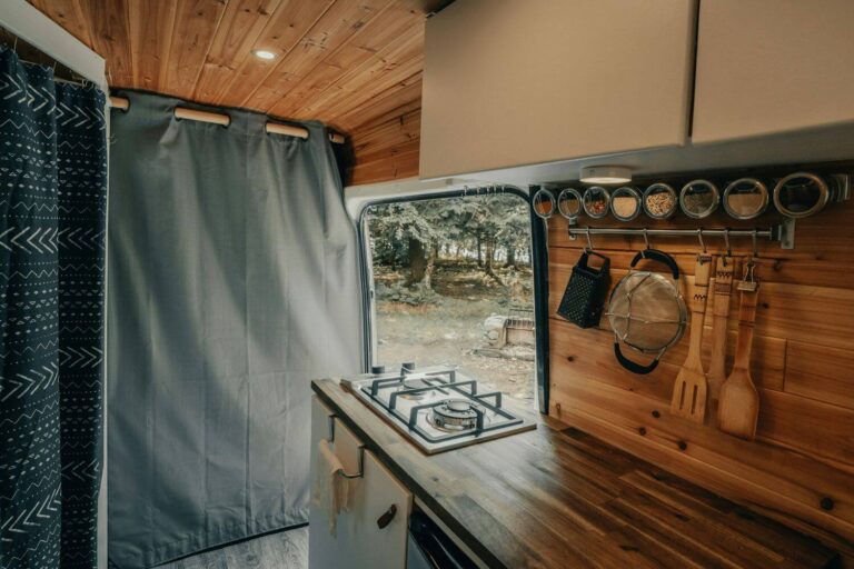 The best van life kitchen cooking hacks and tips