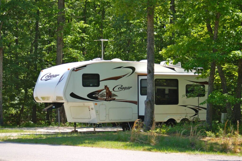 State park RV parking
