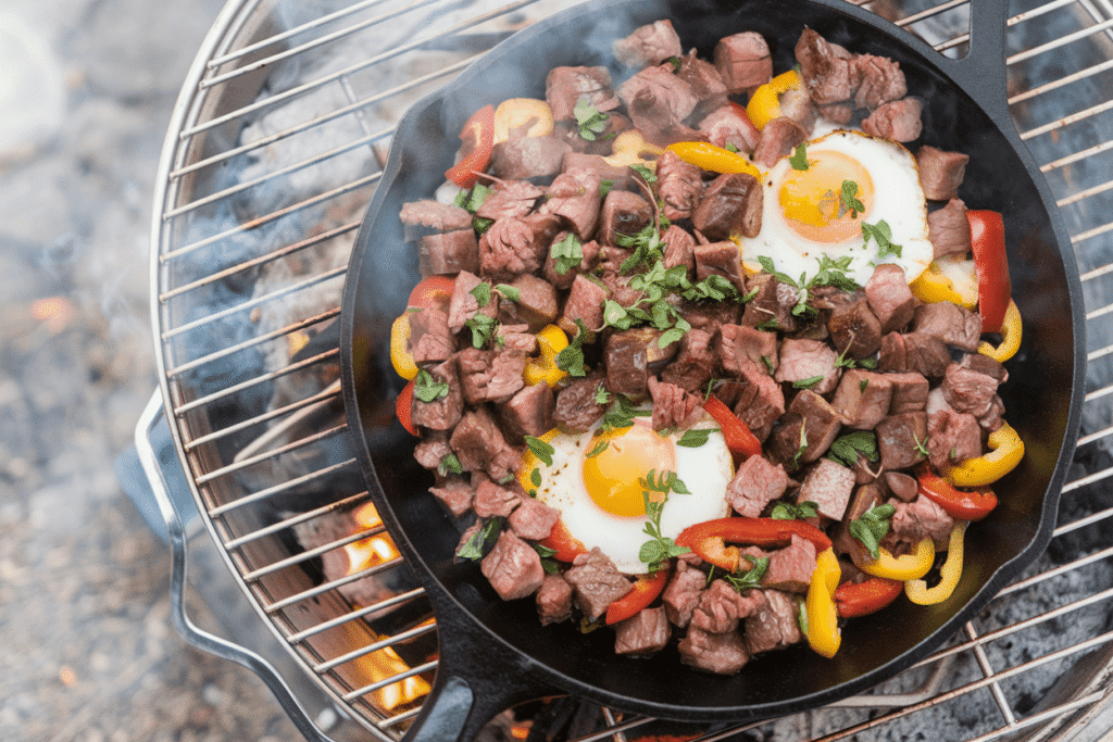 Campfire Skillet Breakfast