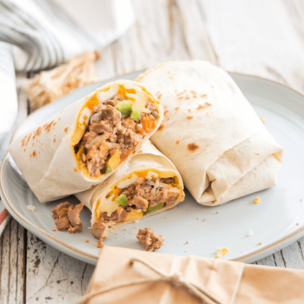 Camping Breakfast Burrito