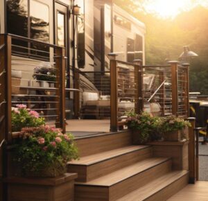 An example of an RV deck idea