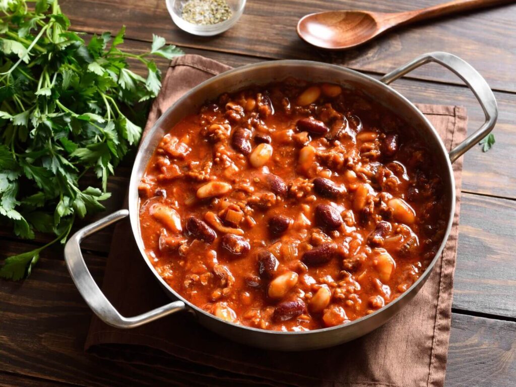 Bacon, Beef & Bean Casserole