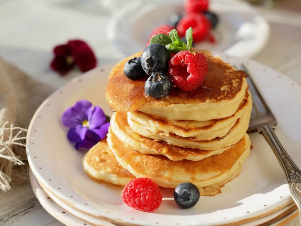 Buttermilk Pancakes from Scratch