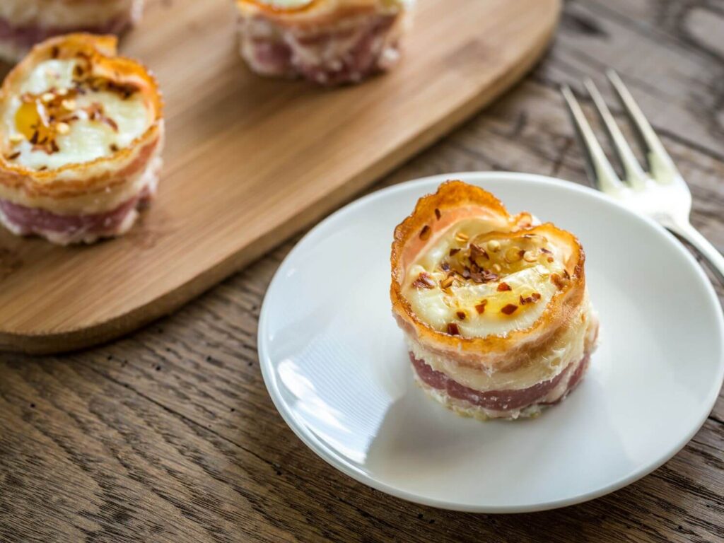 Campfire Bacon Egg Cups