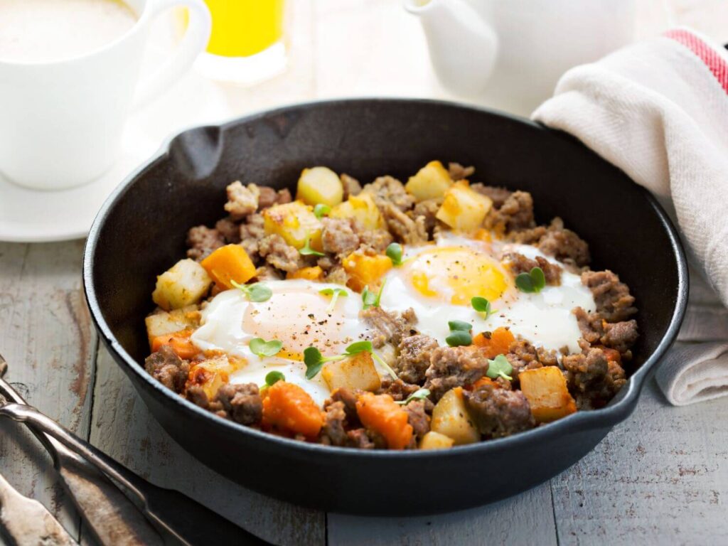 Campfire Breakfast Hash