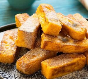 Camping french toast sticks