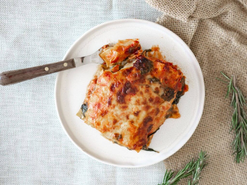 Dutch Oven Lasagna