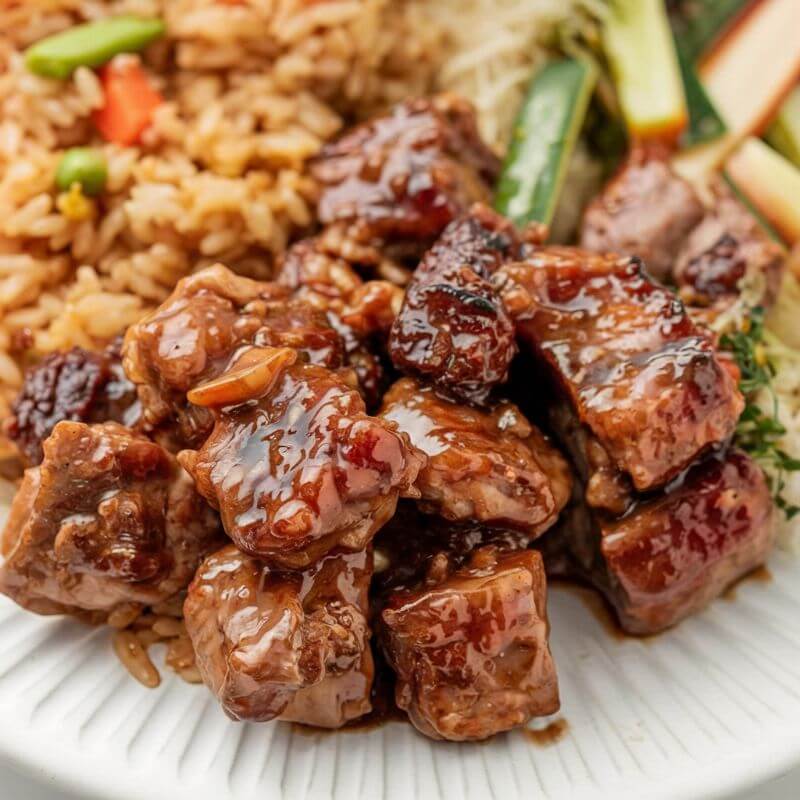 Hibachi Steak and Vegetables