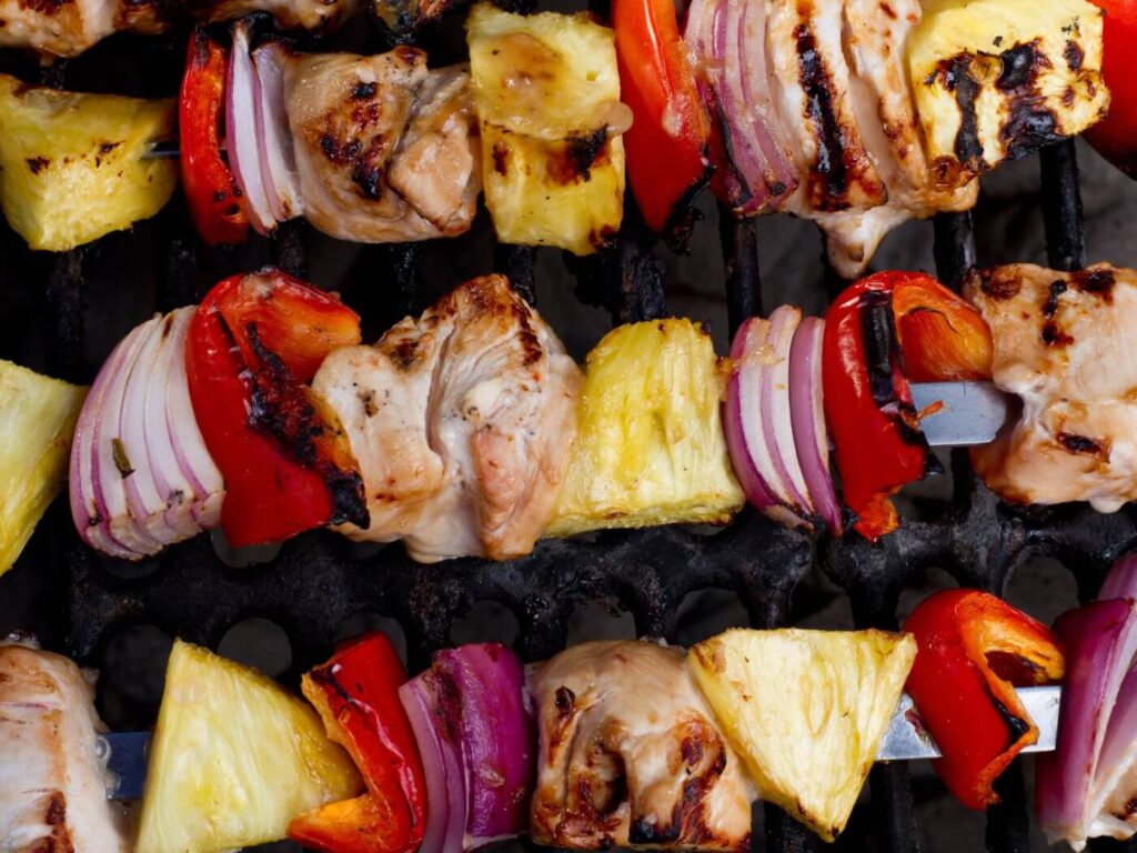 Pineapple Chicken Kabobs