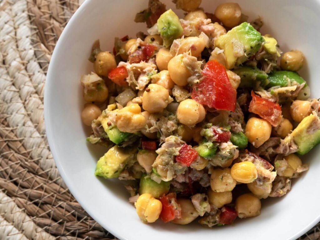 Vegetarian Chickpea Salad
