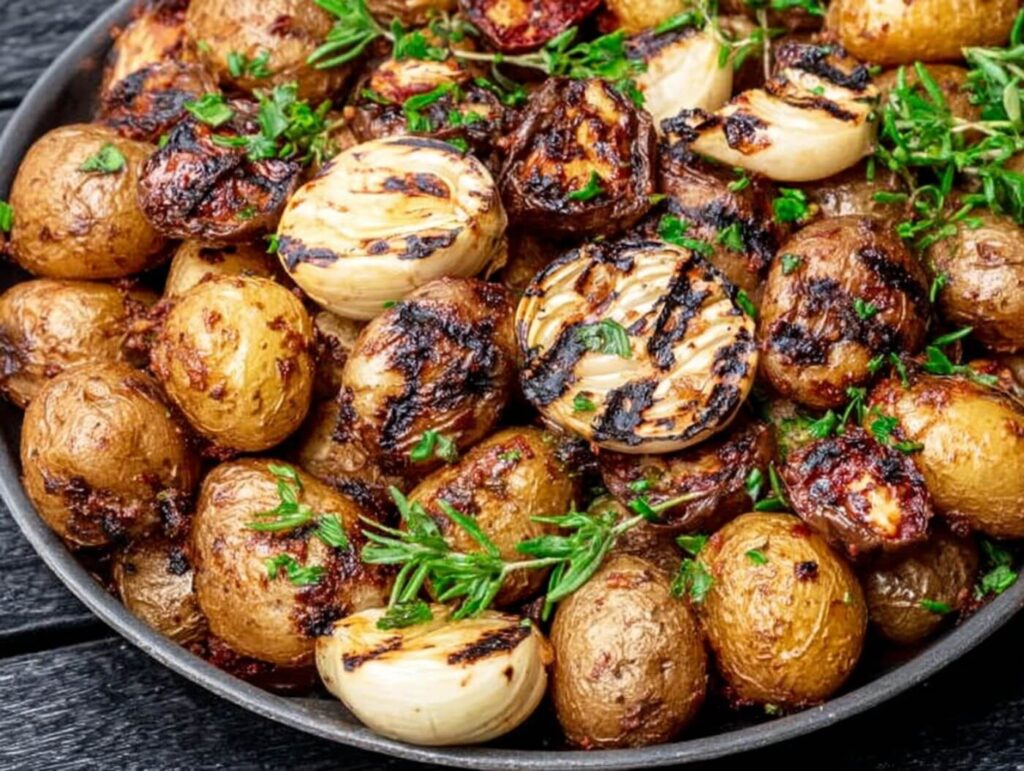 Miso-Grilled Potatoes
