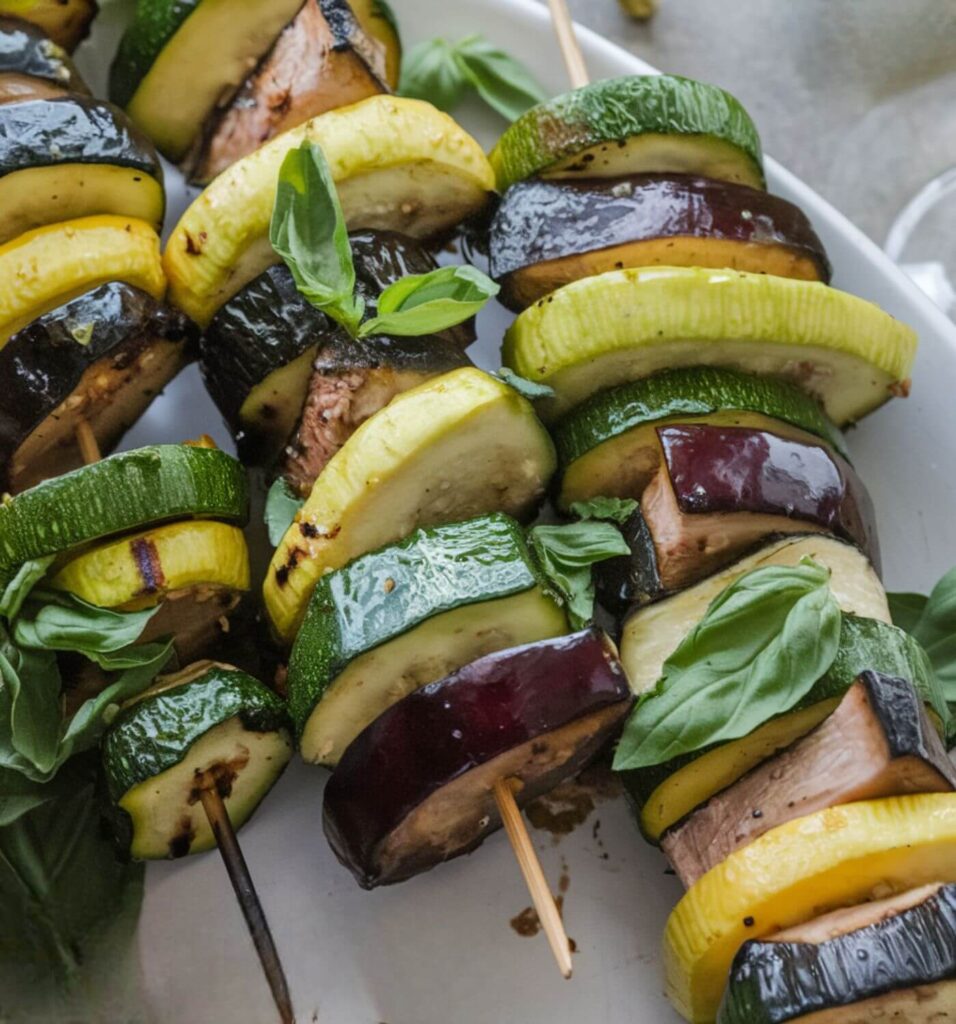 Grilled Ratatouille Skewers