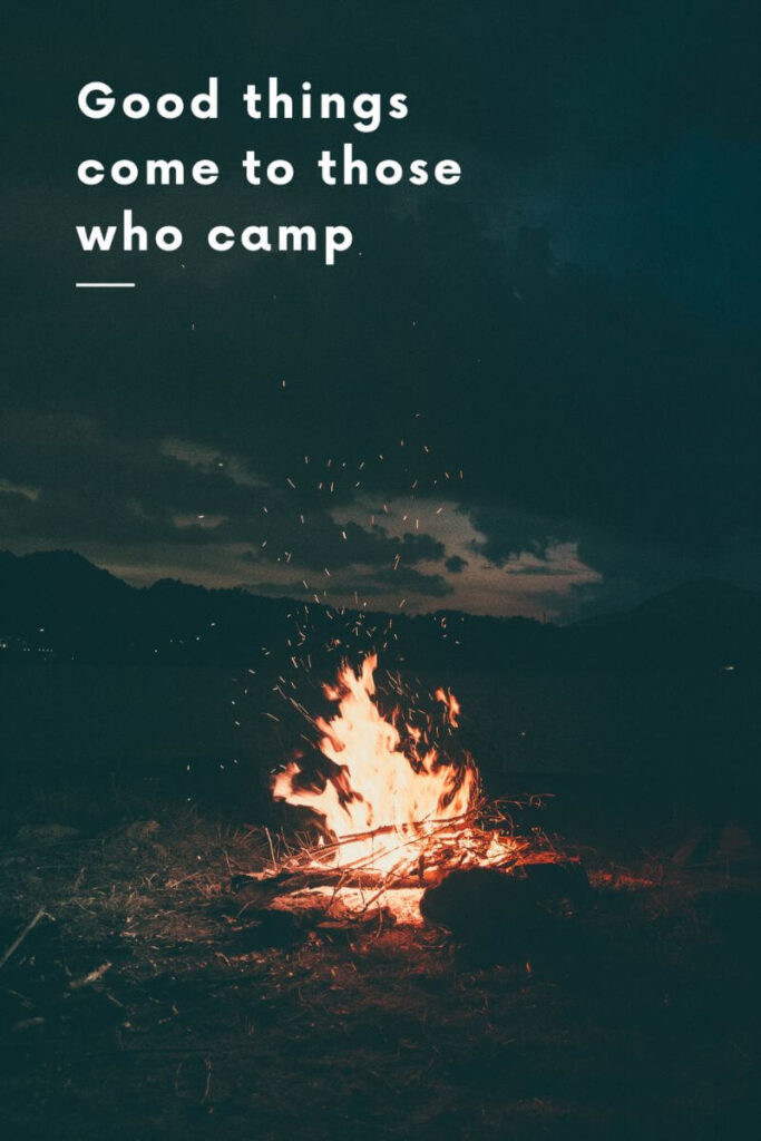 Camping quote