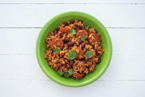 Dutch oven red beans and rice