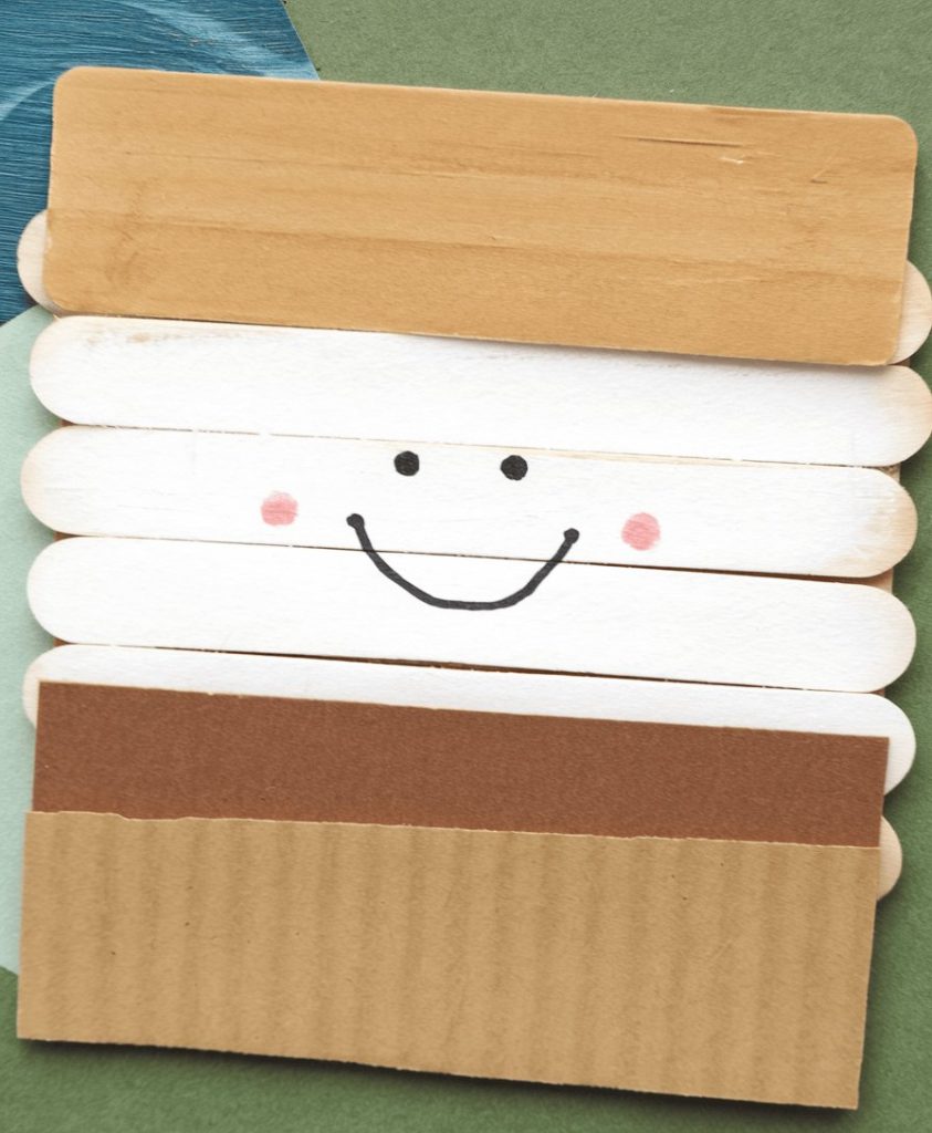 A neat camping craft for kids
