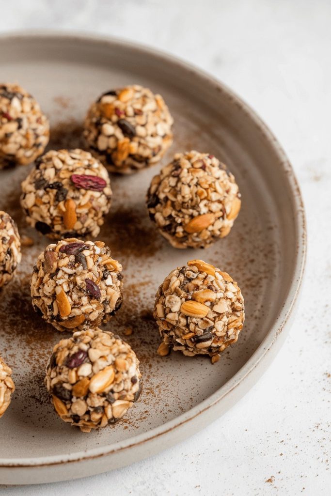 Cinnamon Date Energy Balls