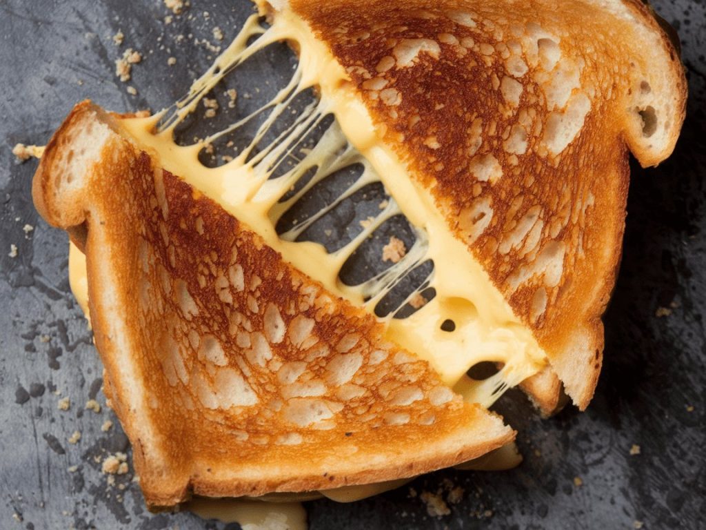 Crispiest Grilled Cheese Ever